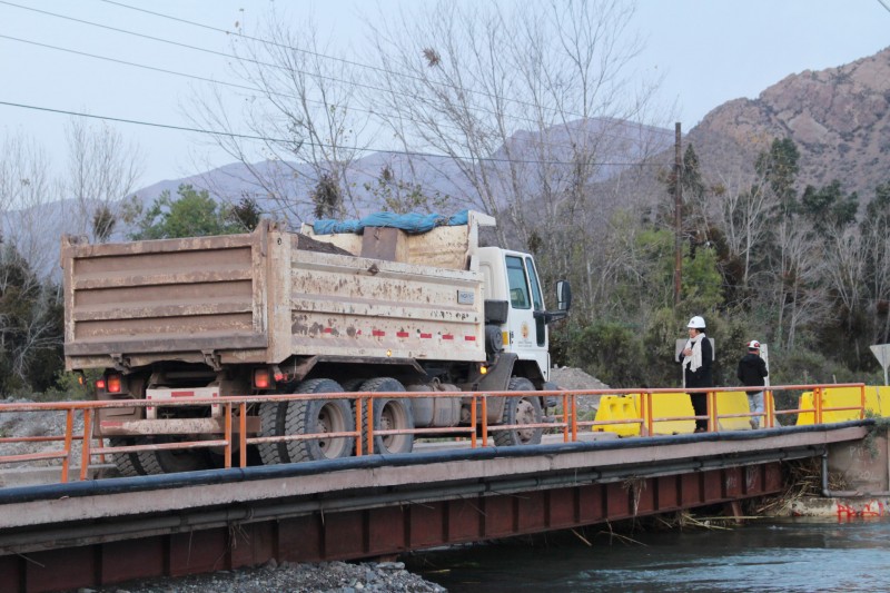 Este miércoles se realizaron las pruebas con camiones de minera San Gerónimo y se determinó habilitar el paso, restringido a 25 toneladas.