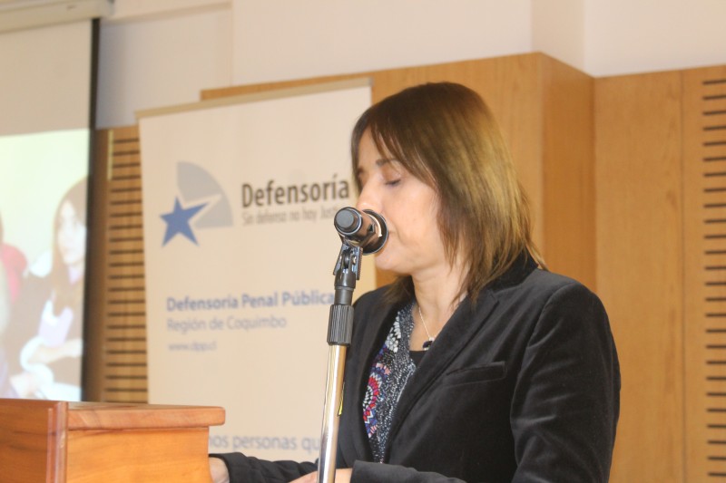 La defensora regional Inés Rojas realizó el balance de gestión institucional 2017.