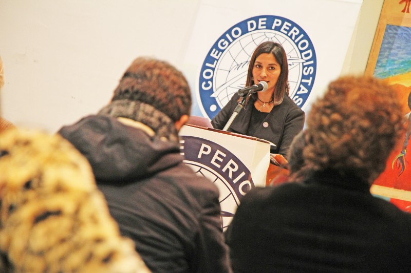 Nathalie Castillo, presidenta del Colegio de Periodistas Consejo Coquimbo, resaltó el rol que cumple la entidad tras encabezar el aniversario 61 de la orden.