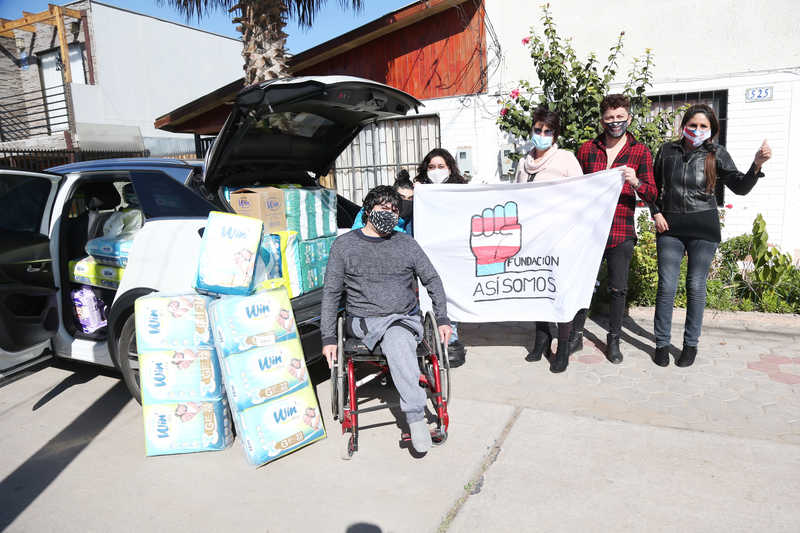 La Fundación Así Somos realiza una importante labor con madres cuidadoras que deben hacerse cargo de sus hijos y no pueden trabajar.