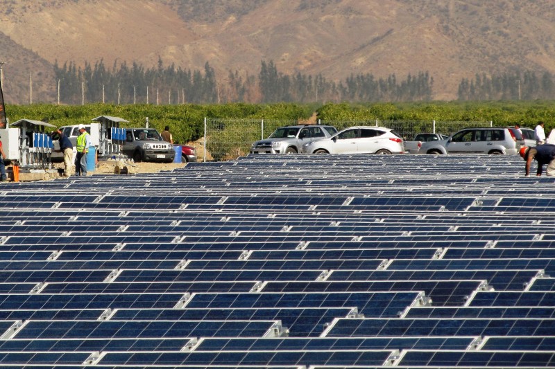 La zona ya ha tenido experiencia en el desarrollo de la energía fotovoltaica. El parque AR Valle Altillo Solar sumará 30,29  MW de potencia y se construirá en una superficie de 78,43 hectáreas. FOTO ARCHIVO EL DÍA 
