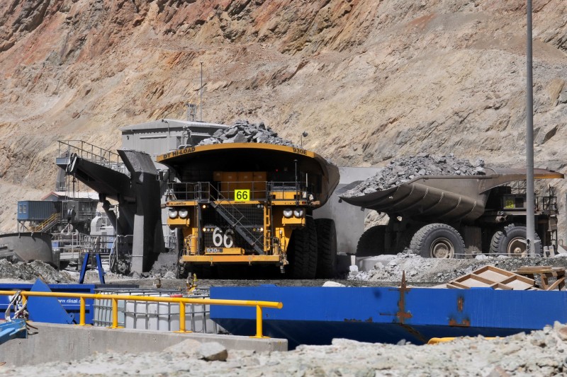 La minería abarcó el 76,3% del total de los envíos locales al exterior en julio. FOTO LAUTARO CARMONA 