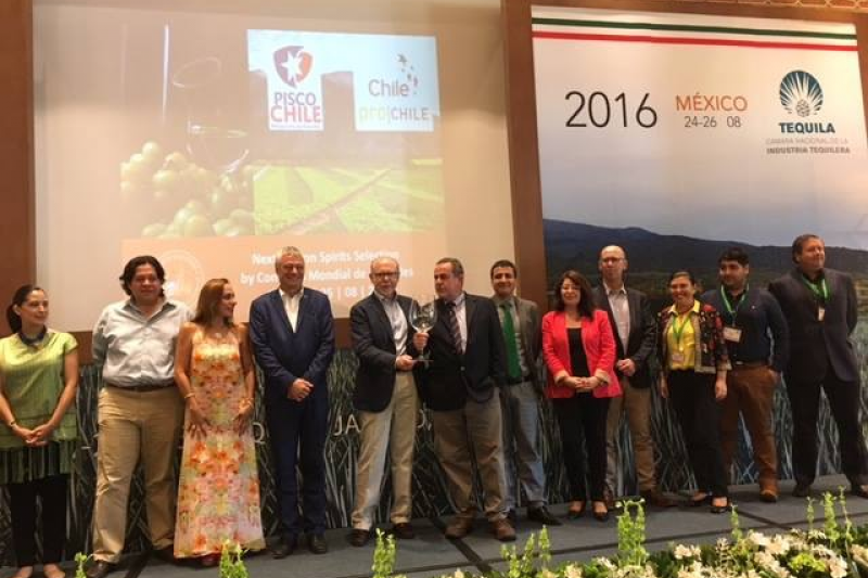 En la fotografía, algunos miembros de la delegación chilena durante el evento realizado en México. FOTO CEDIDA 