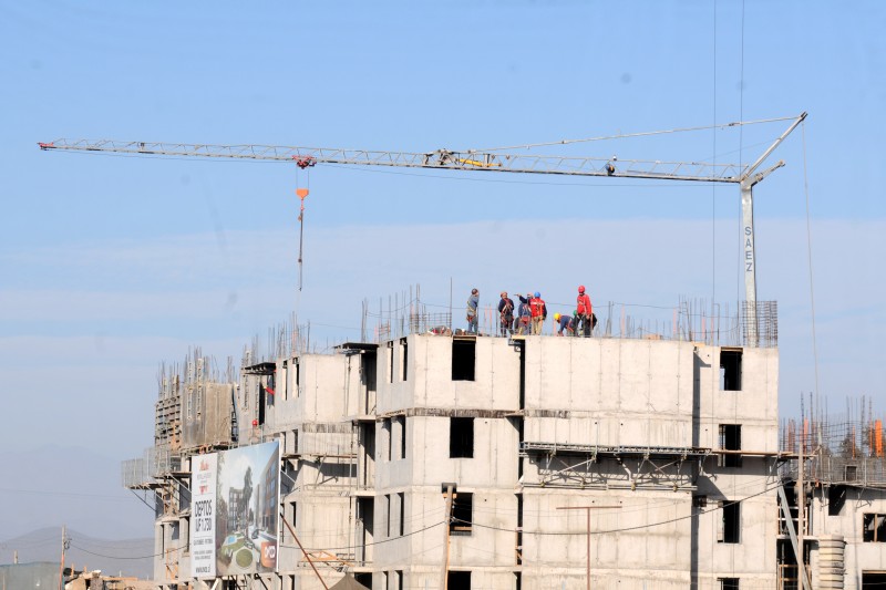 En el caso de La Serena, el informe reveló un incremento considerable en la venta de casas, mientras que en Coquimbo la tendencia es al alza de la construcción en altura. FOTO EL DÍA