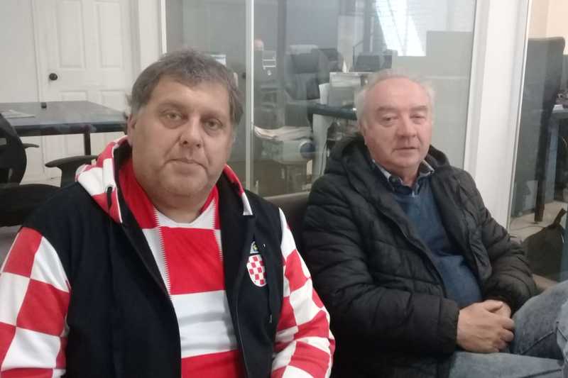 Marko Beovic y Petar Sekul, dieron cuenta de parte de la historia de los croatas en la zona y sus antepasados, los que llegaron a diferentes ciudades de nuestro país.