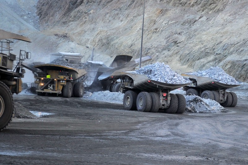 Las exportaciones mineras llegaron a  199,8 millones de dólares, registrando un aumento de MMUS$ 45,3 respecto a septiembre 2015. FOTO LAUTARO CARMONA 