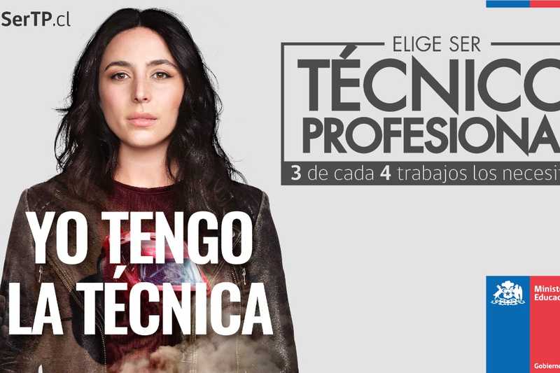 Mineduc lanzó campaña #EligeSerTP para incentivar a que jóvenes prefieran carreras técnico-profesional 