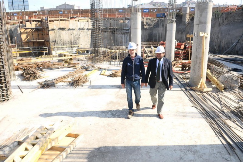 Coquimbo: Nuevo edificio municipal porteño tiene un 40% de ejecución