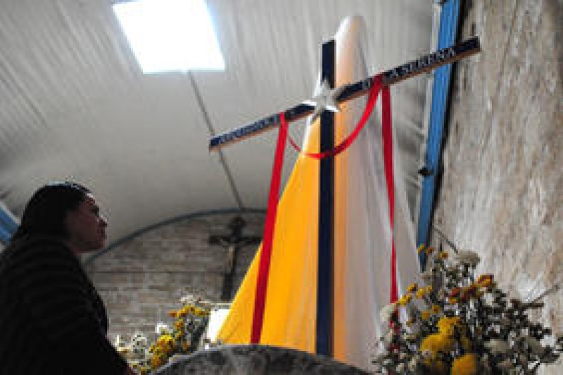  La Cruz de Chile visita la Parroquia La Merced 