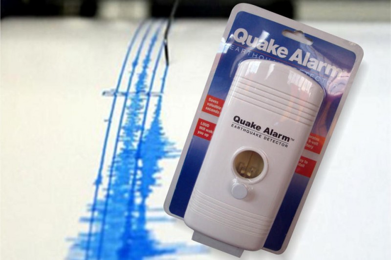 Alarma detectora de temblores para el hogar