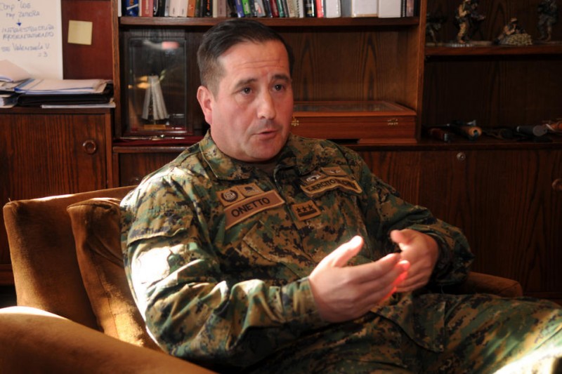 Comandante Pablo Onetto: “La labor que cumplimos va mucho  más allá de prepararnos para la guerra”
