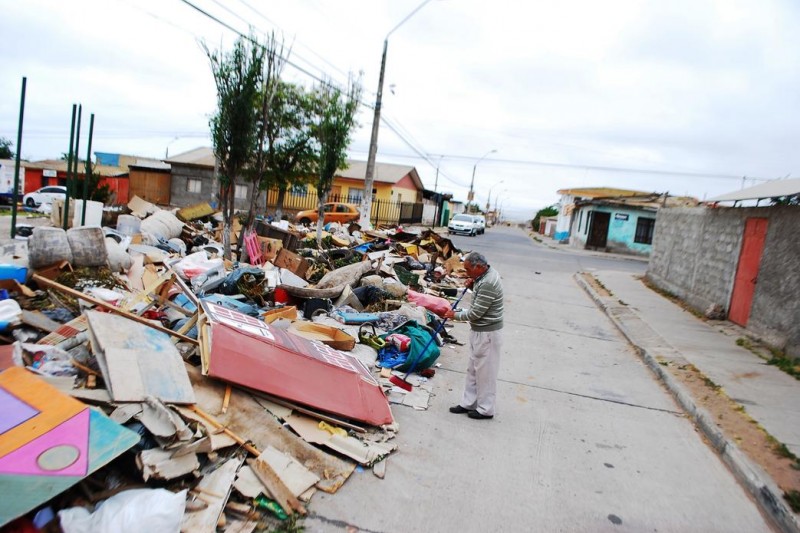 Vecinos de Tierras Blancas están afectados por basural aledaño a sus viviendas