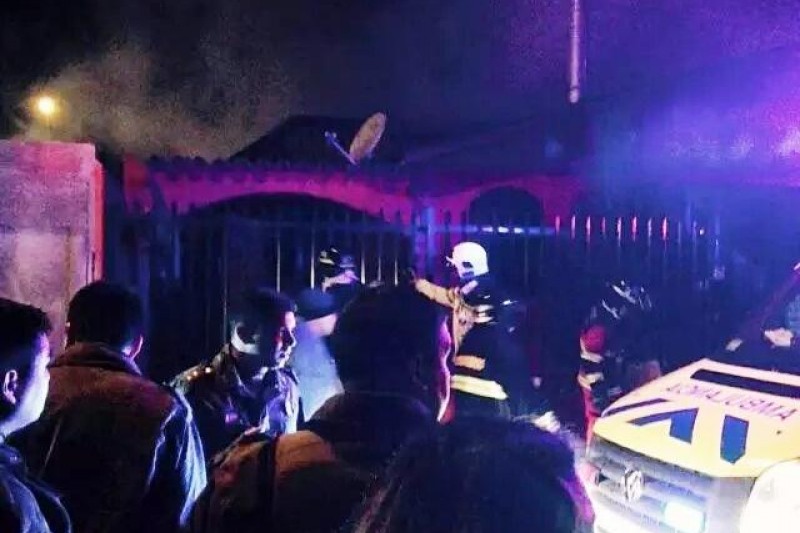 Coquimbo: Mujer resulta con graves lesiones tras incendio de su domicilio en Punta Mira