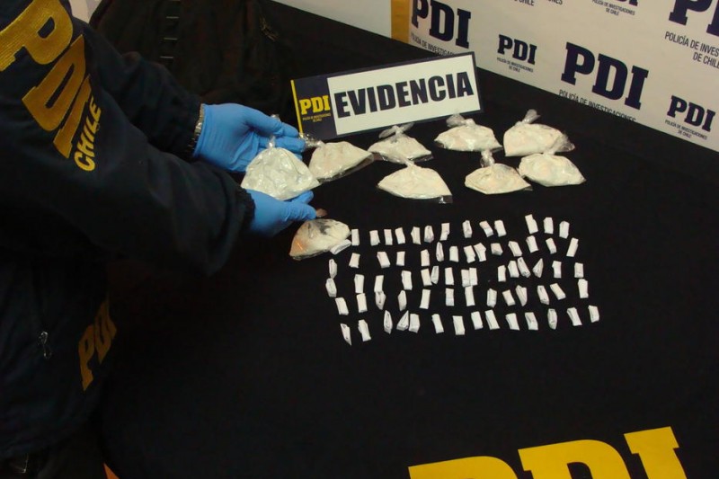 Detienen a siete personas por tráfico y receptación en Los Vilos 