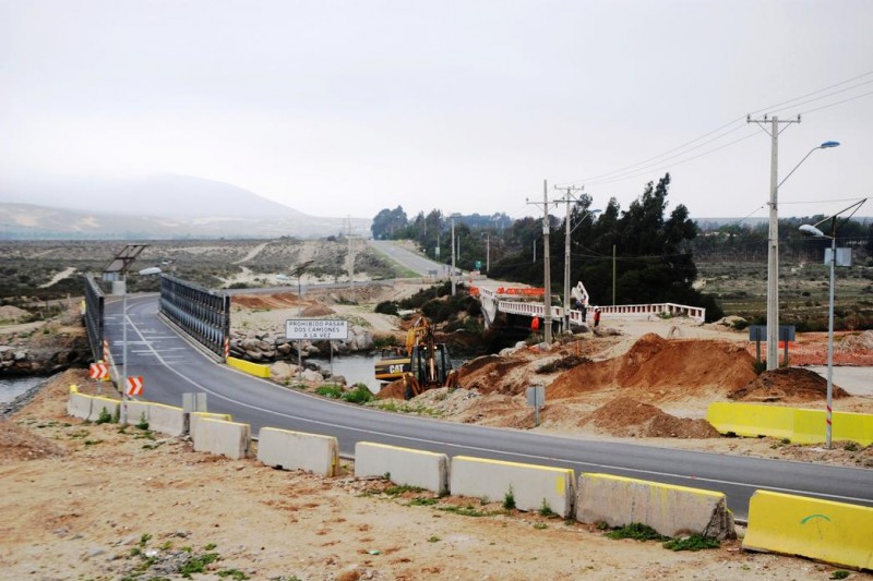 Coquimbo: Construcción de puente definitivo para Tongoy inicia en septiembre
