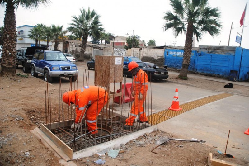 Coquimbo: MOP realizó trabajos en sector Baquedano para evitar inundaciones por lluvias