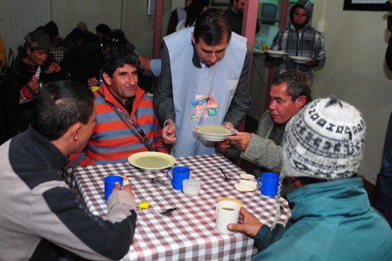 Los pobres que hoy reciben la herencia del padre Hurtado