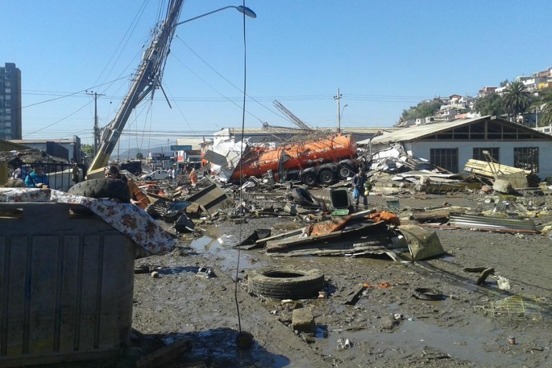 Coquimbo resistió terremoto, pero sucumbió con tsunami