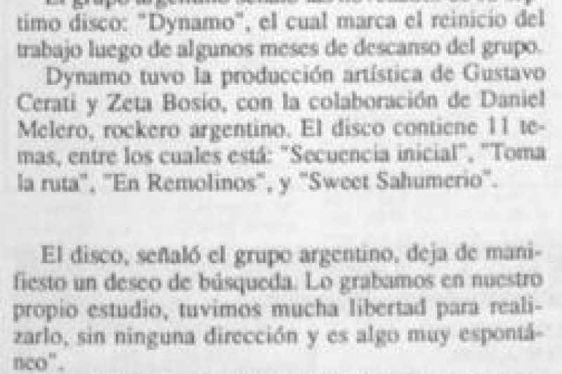 A veinta años de la visita de Cerati: Me verás volver 
