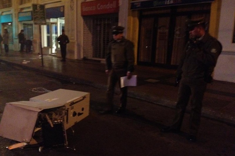 Nuevo intento de robo de un cajero automático en el centro de La Serena