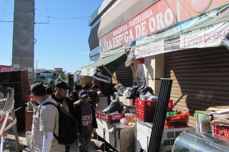Desalojan tradicional panadería desde Terminal de Buses de Coquimbo
