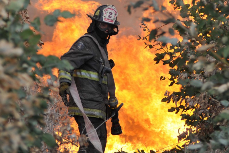 Adelantan funcionamiento de brigadas en Ovalle por reiterados incendios forestales