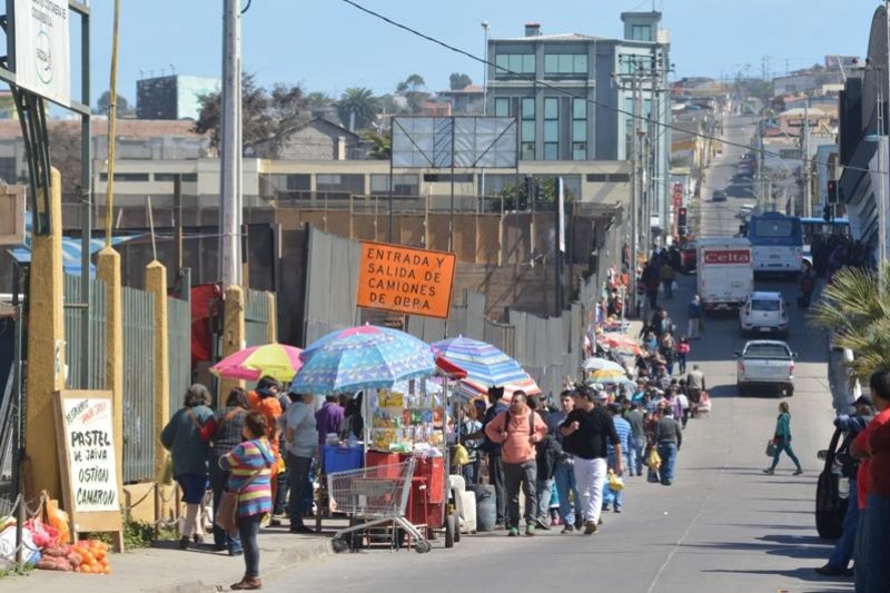 Comercio ambulante ilegal está fuera de control en las calles de Coquimbo