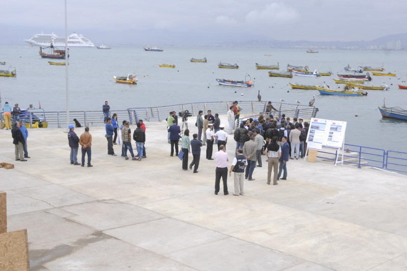 Reposición de caleta de Coquimbo alcanza un 98% y se habilitará la próxima semana