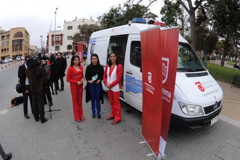 Municipalidad de La Serena realiza lanzamiento de su clínica PAP móvil