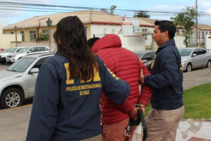 PDI  detiene a un sujeto acusado por robo en el sector alto de La Serena