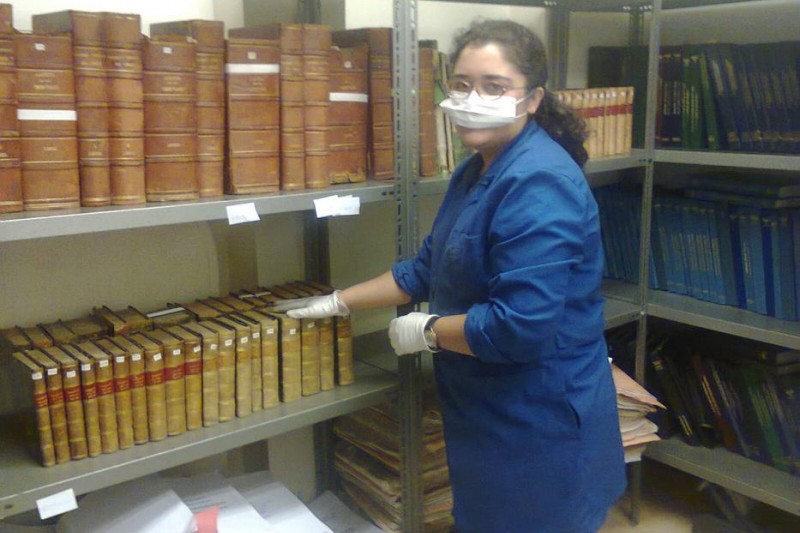 Documentos históricos son conservados en Juzgado de Letras de Ovalle