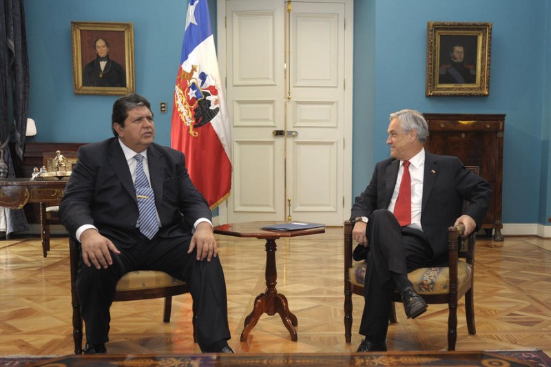 "Si yo fuera chileno, felicitaría a Piñera", dice el ex presidente peruano Alan García