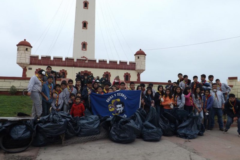 Municipio y jóvenes scout promueven operativos de limpieza