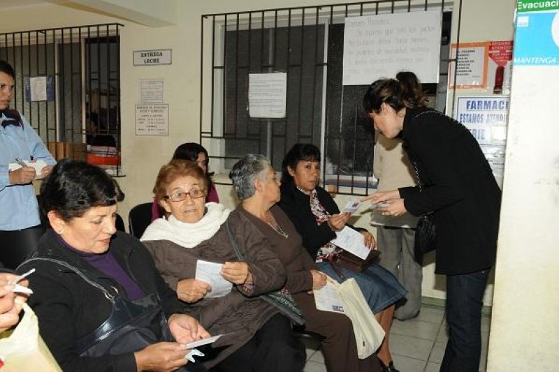 Hacen campaña antidrogas encentro de salud