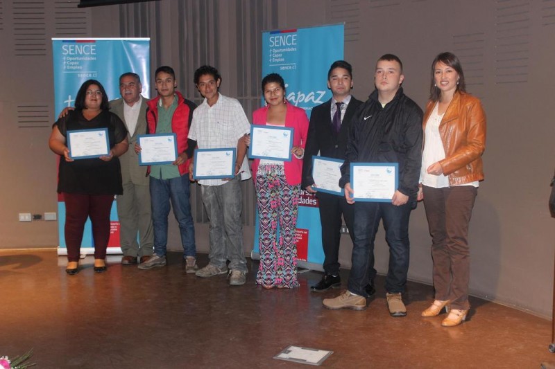 Sence certifica a los primeros egresados de +Capaz en la región de Coquimbo