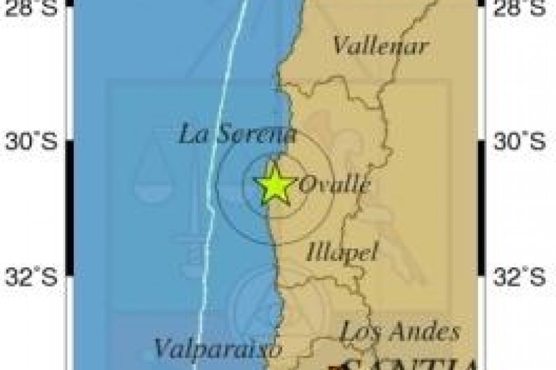 Cuatro sismos sacuden la Región de Coquimbo