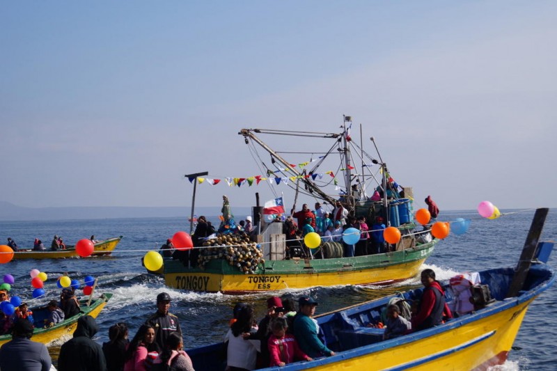 Coquimbo: Gran participación de la comunidad de Tongoy en fiesta de San Pedro