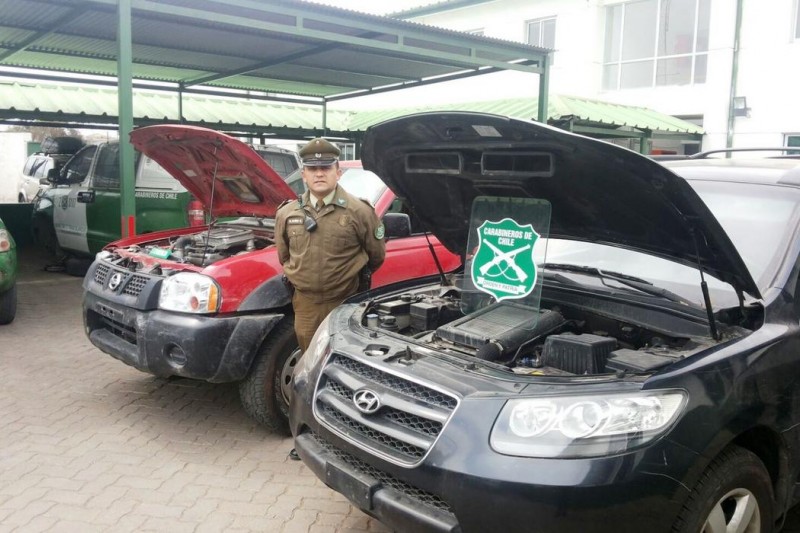 Coquimbo: Carabineros recupera vehículos robados ocultos en inmueble de Tierras Blancas