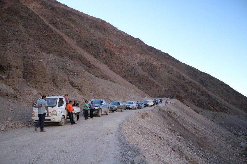 Turistas fueron temporalmente  acogidos en Embalse La Laguna tras corte en Paso de Agua Negra