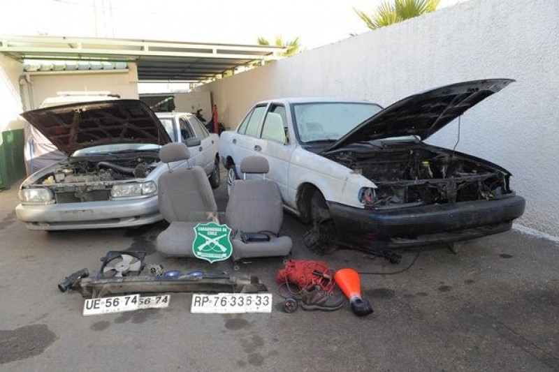 Coquimbo: Detienen a individuos por robo de vehículos en Tierras Blancas